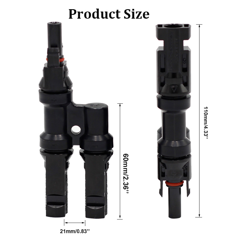 waterproof IP68 solar PV system connector DC PV Plug socket3