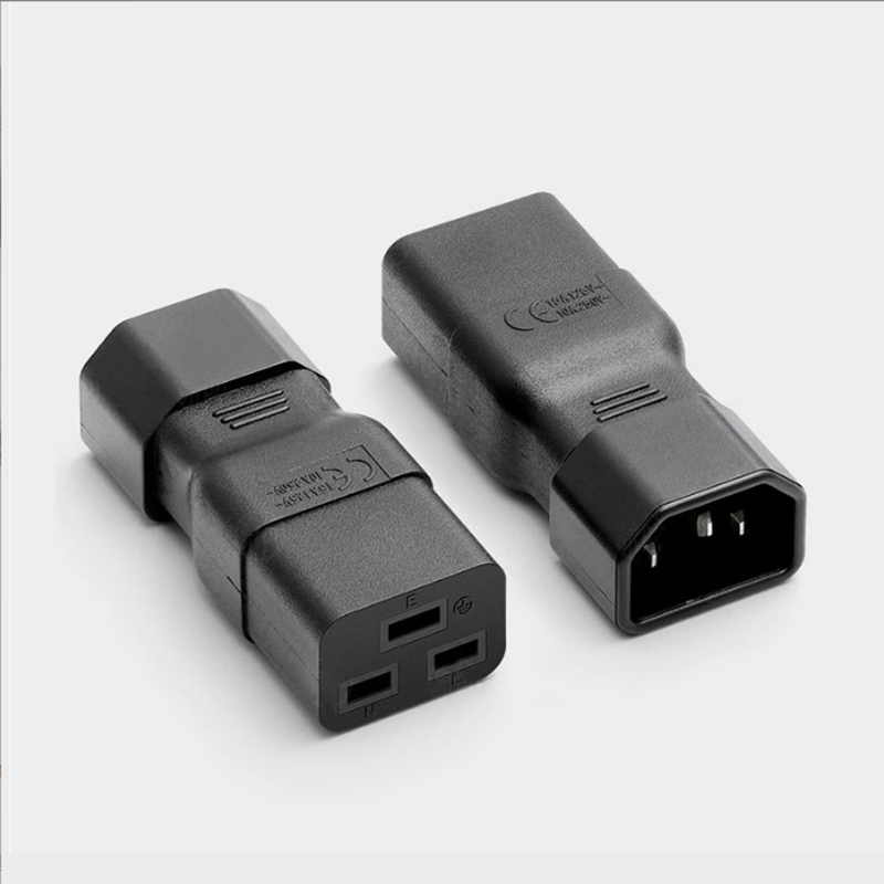 PDU UPS Power IEC Male C14 to Female C19 Adapter Connector2