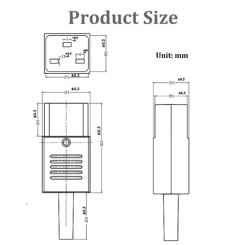 PDU/UPS Socket Standard IEC320 C19 C20 16A 250V AC Electrical Power Cable Cord Connector Removable plug Female Male Plug Adapter3