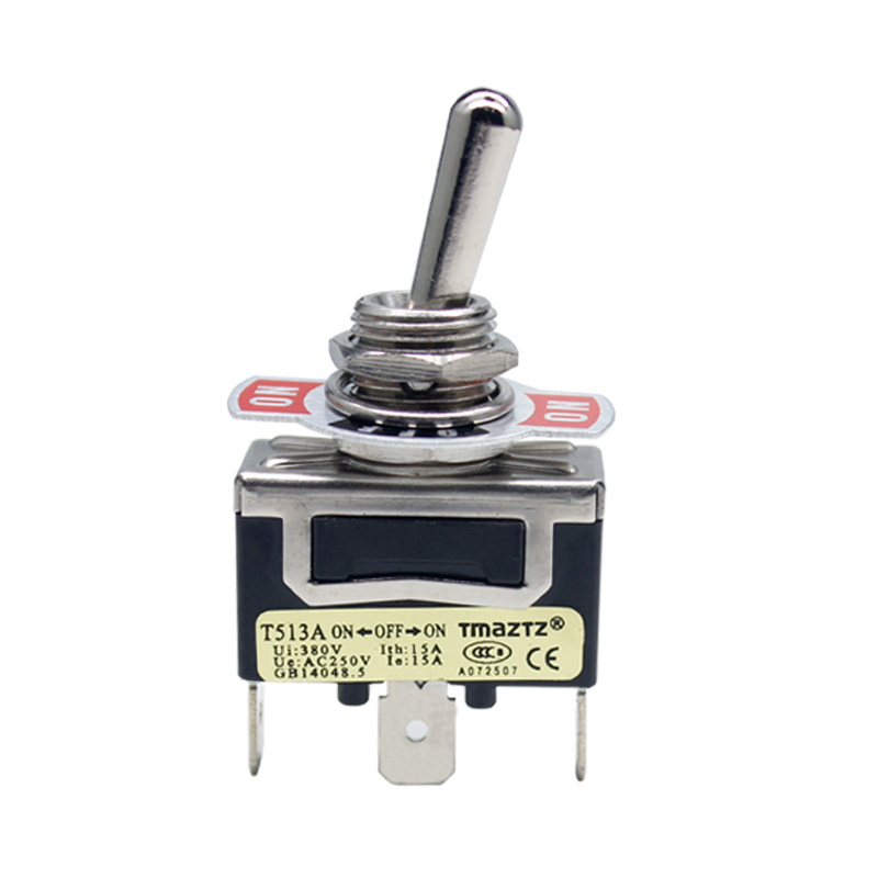 250V 15A 125V 20A Waterproof Metal On Off On locking 3 Pin 12mm Car Dash SPST Toggle Switch