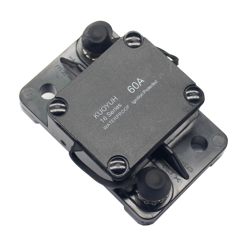 12V 100A Waterproof High Amp Surface Mount Automatic Reset Truck Marine Car Circuit Breaker