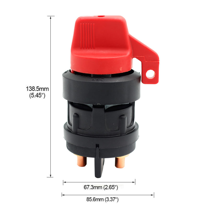 12V 24V DC 300A Battery Cut Off Auto Car Truck Disconnect Battery Switch3