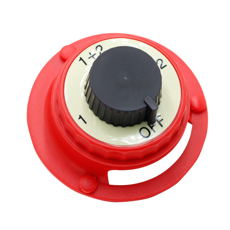 Battery Disconnect Switch 12V Battery Selector Switch Waterproof Marine Battery Master Switch Isolator for Boat Car RV ATV