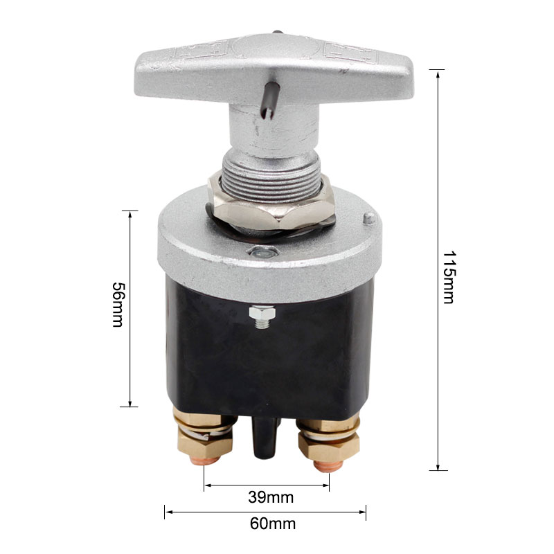 Switch Circuit Breaker Detach battery for Tractor Emergency Switch Lock Battery Circuit Breaker 24v3