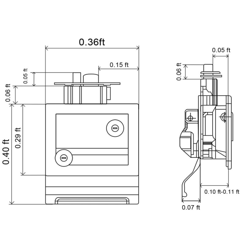 rv class c door deadbolt lock latch Motorhome camper outdoor lock Travel trailer truck caravan entry rv Door lock3