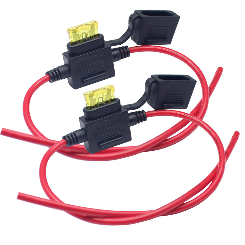 Waterproof In-Line ATO ATC Fuse Holder Auto 12V Car Add a circuit Fuse TAP Adapter Mini ATM APM blade fuse holder