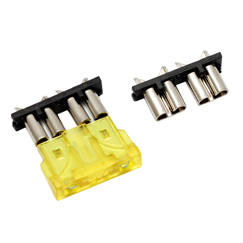 Medium Middle Standard Size Car Auto Plug In Automotive 257 287 Blade Fuse Holder PCB Mount Fuse Clip ATO ATC ATY ATU