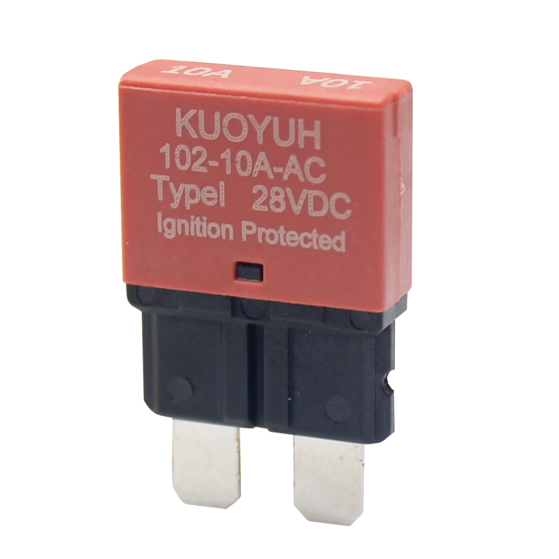 Kuoyuh DC 28V Waterproof Automatic Reset Blade Fuse Circuit Breaker