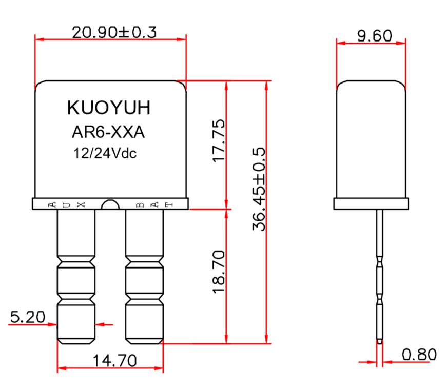 Kuoyuh AR6 Series Auto-Reset Metal Cover Short stop circuit breaker3