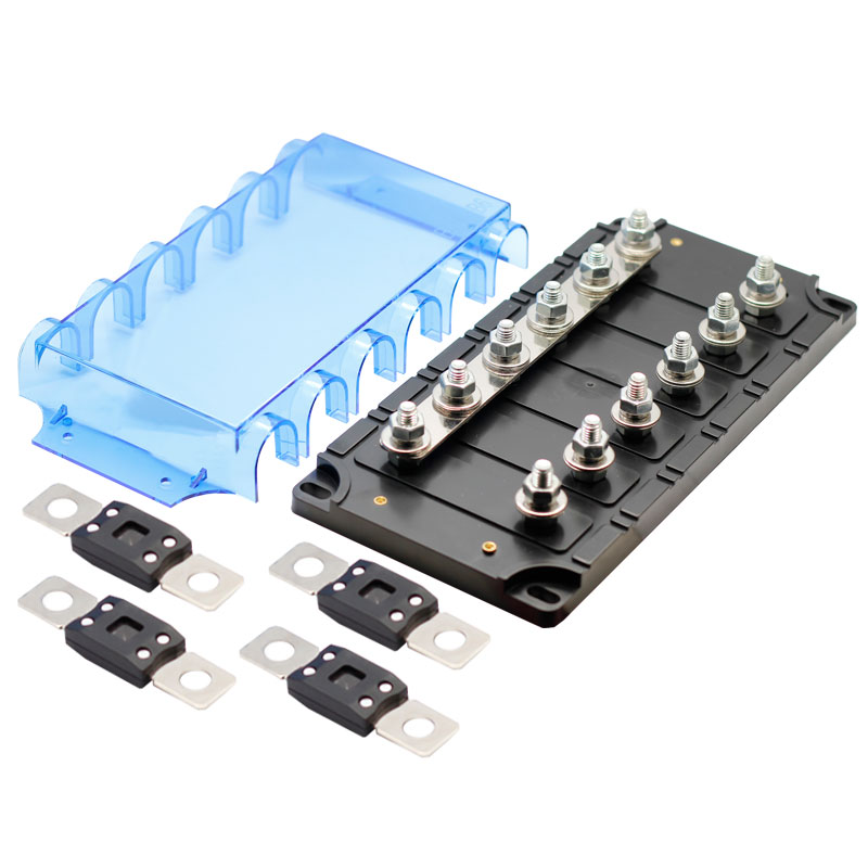 Waterproof 6 way Car Automotive Auto Bolt down Bolt on Screw Type MIDI ANS Mega ANM ANL Fuse Box Block Holder2