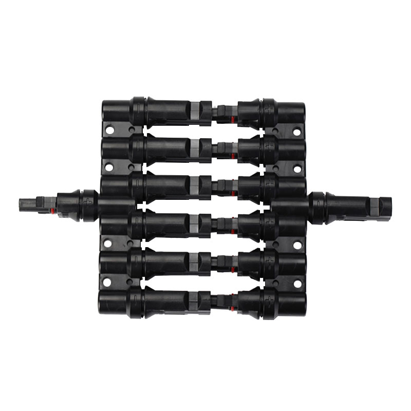 6 in 1 T Branch SOLAR Connector Branch Adapter manufacturers TUV IP67 PV SOLAR Connector Used For Solar Cable2