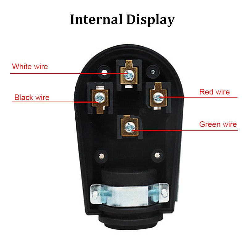 NEMA 14-50R 50Amp Power Receptacle 50A Replacement Plug ETL Listed RV Plug3