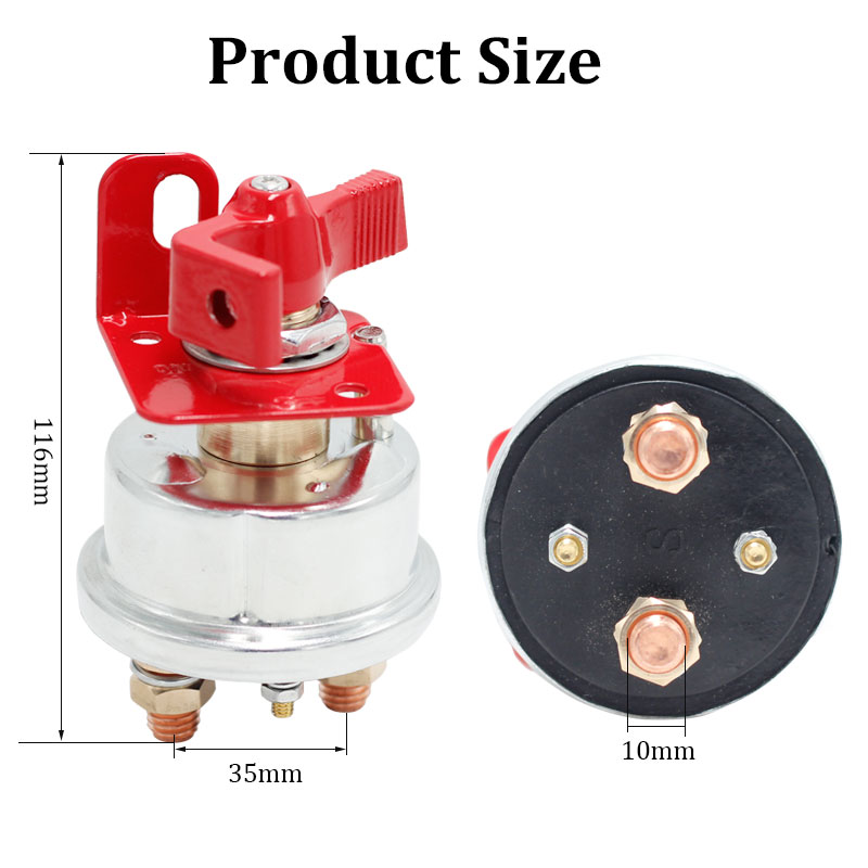 12V 24V 300a Power Battery Cut Off Switch Manufacturer Marine Isolator Battery Switch2