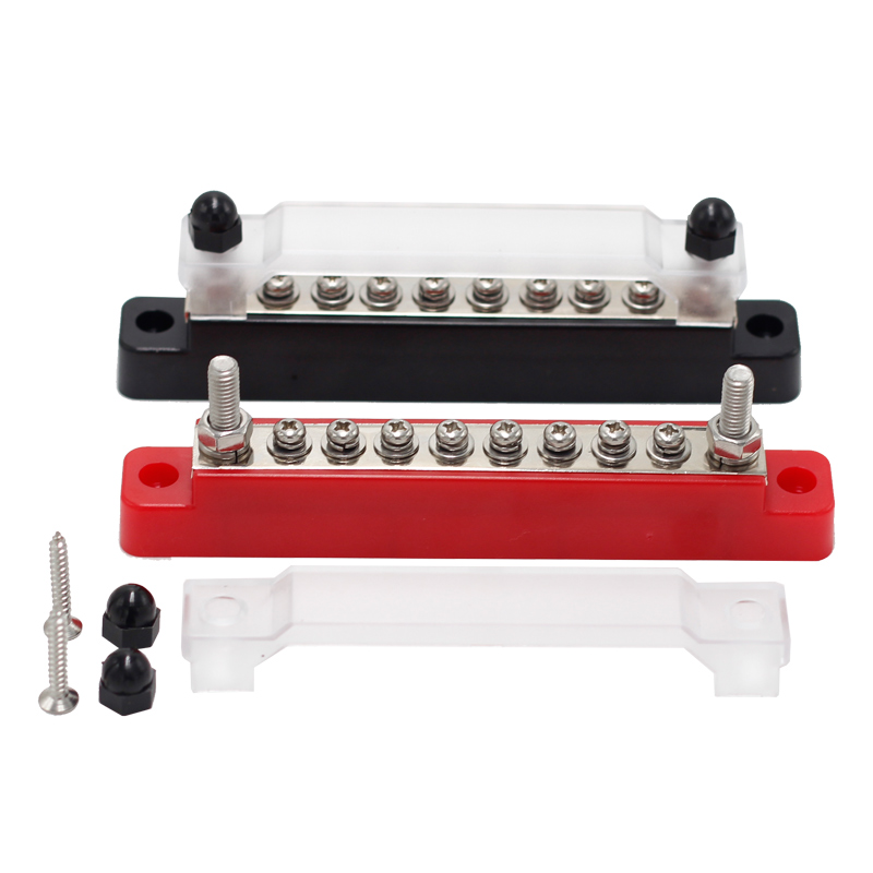 8 Terminal 130A/150A BusBar Block & Cover for Car Boat Marine E3U33